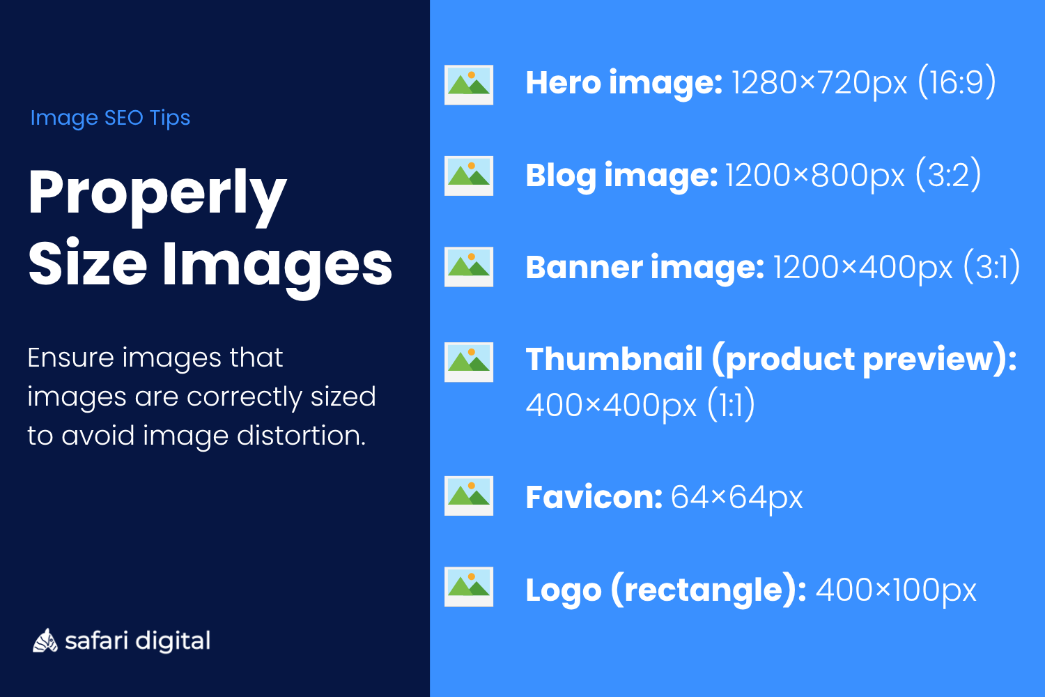 2-properly-size-images-for-seo Properly Size Images Infographic