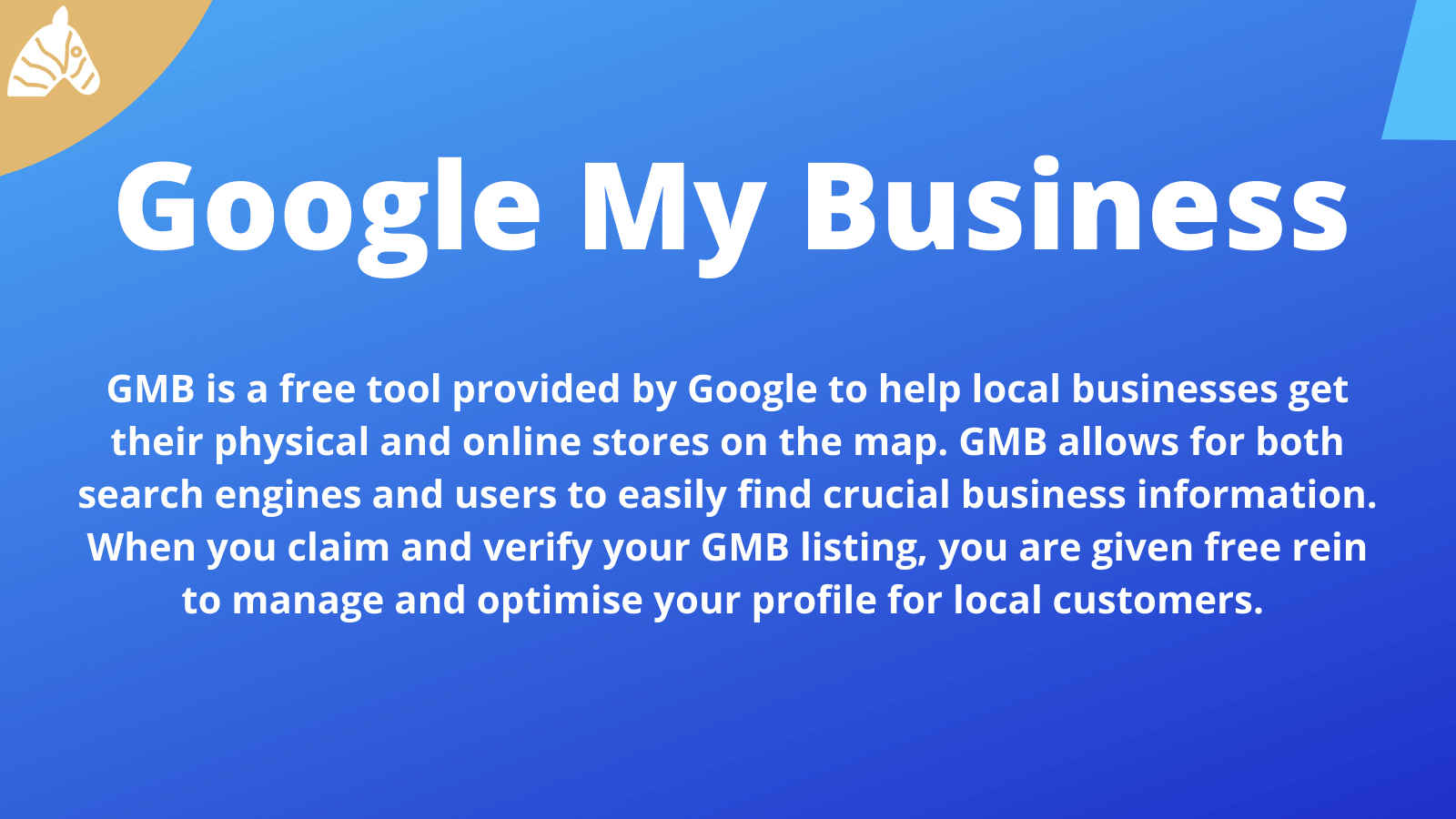 information about Google my business and how it impacts SEO