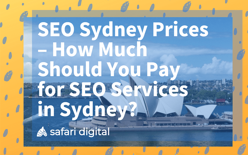 SEO Sydney prices small cover image