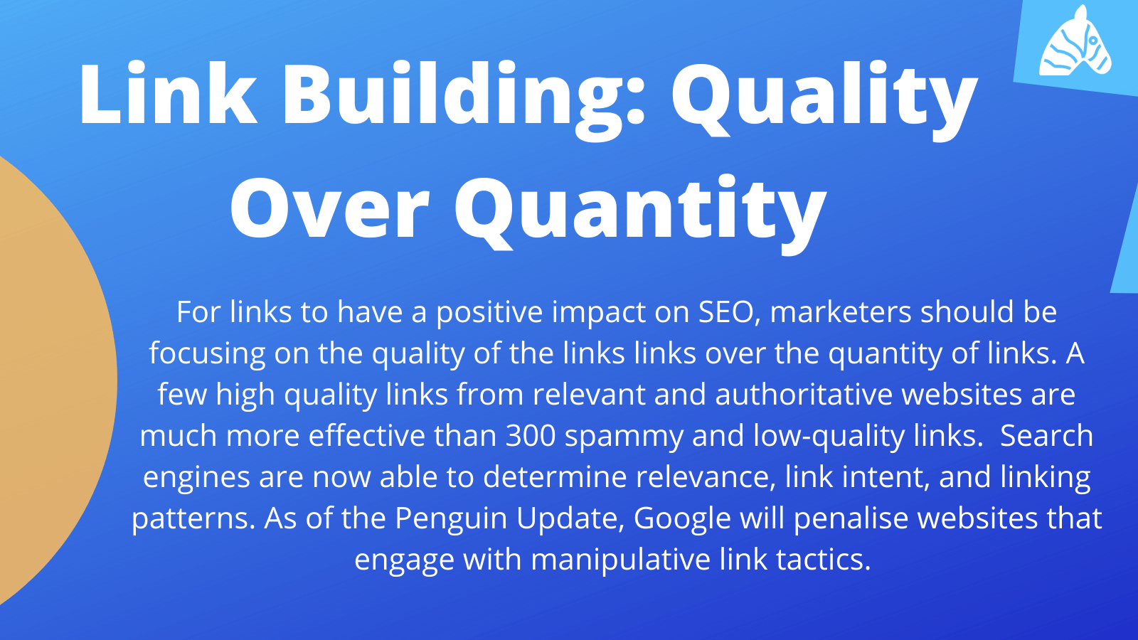 Information about the value of quality backlinks over quantity of backlinks for SEO