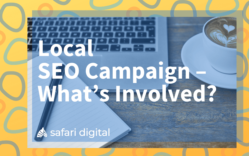 local SEO campaign cover image - small