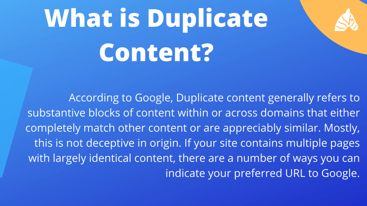 what is duplicate content seo - an insight into how google determines duplicate content