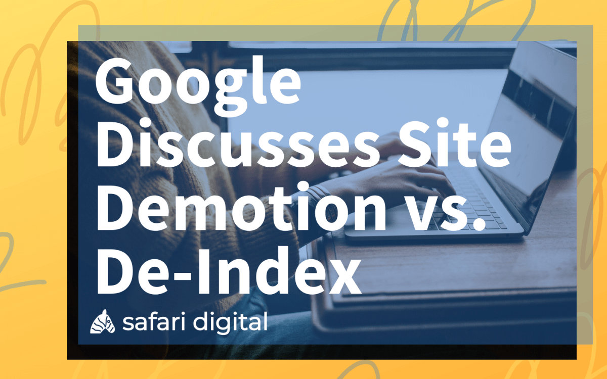 demotion vs. de-indexing - cover image
