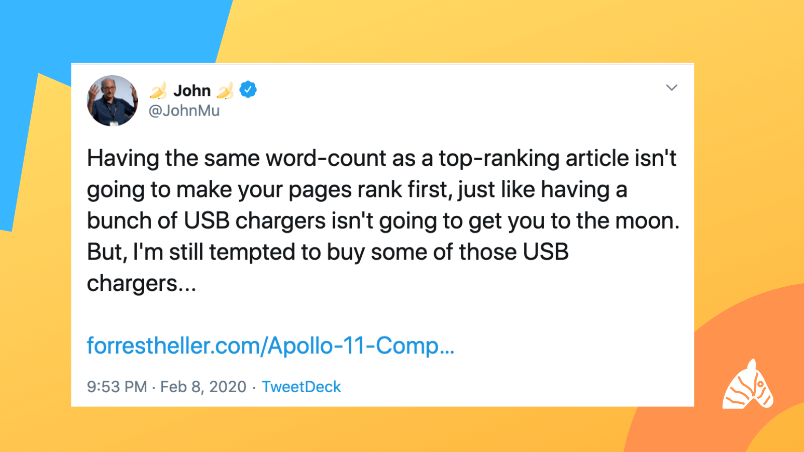 John Mueller discusses Word Count and SEO