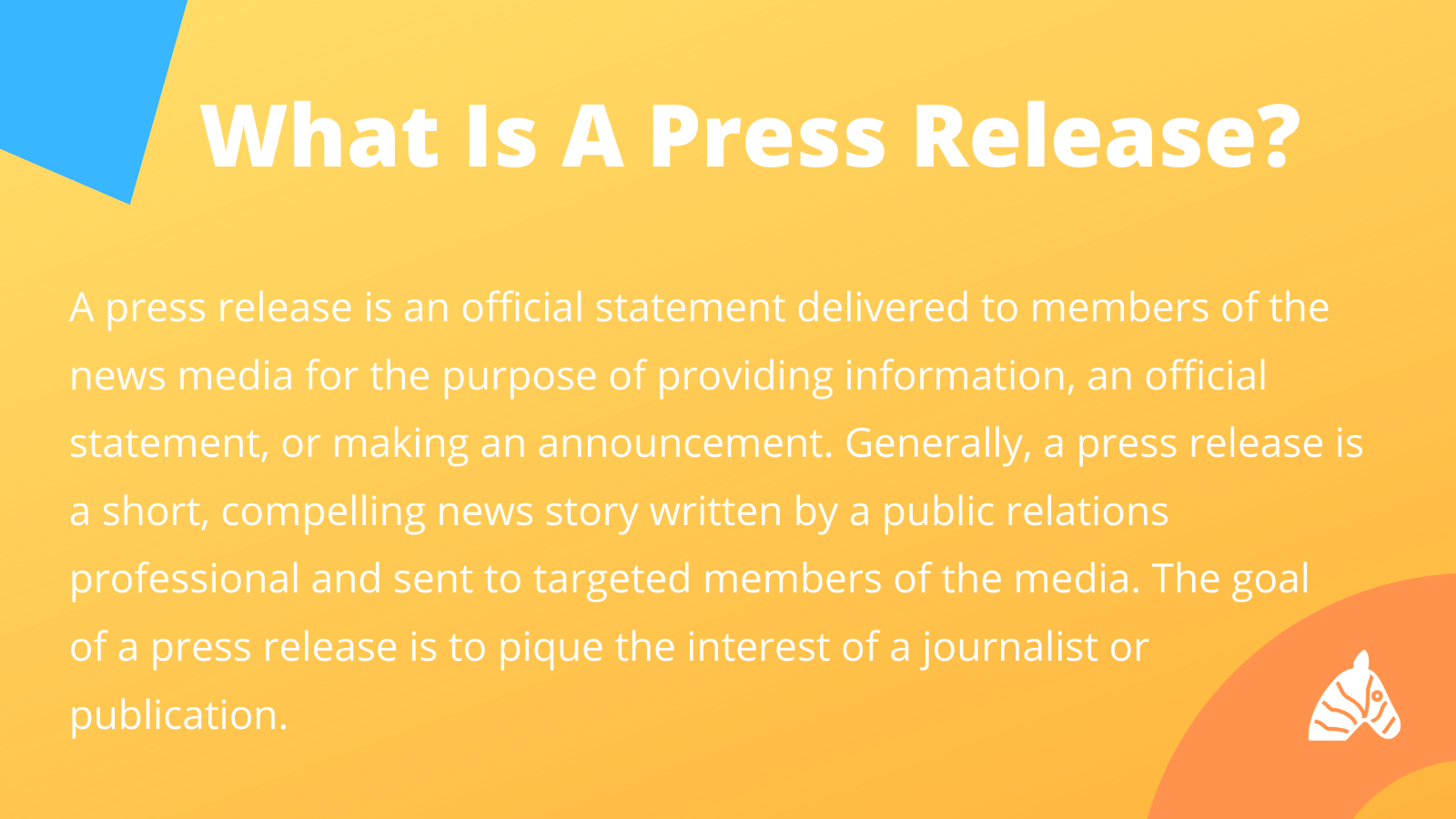 what is a press release?