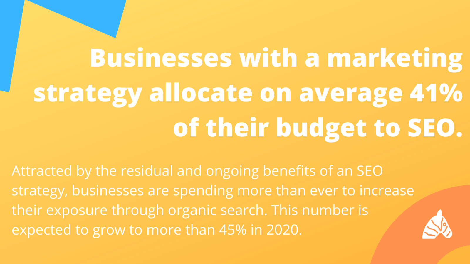average SEO spend by businesses investing in marketing