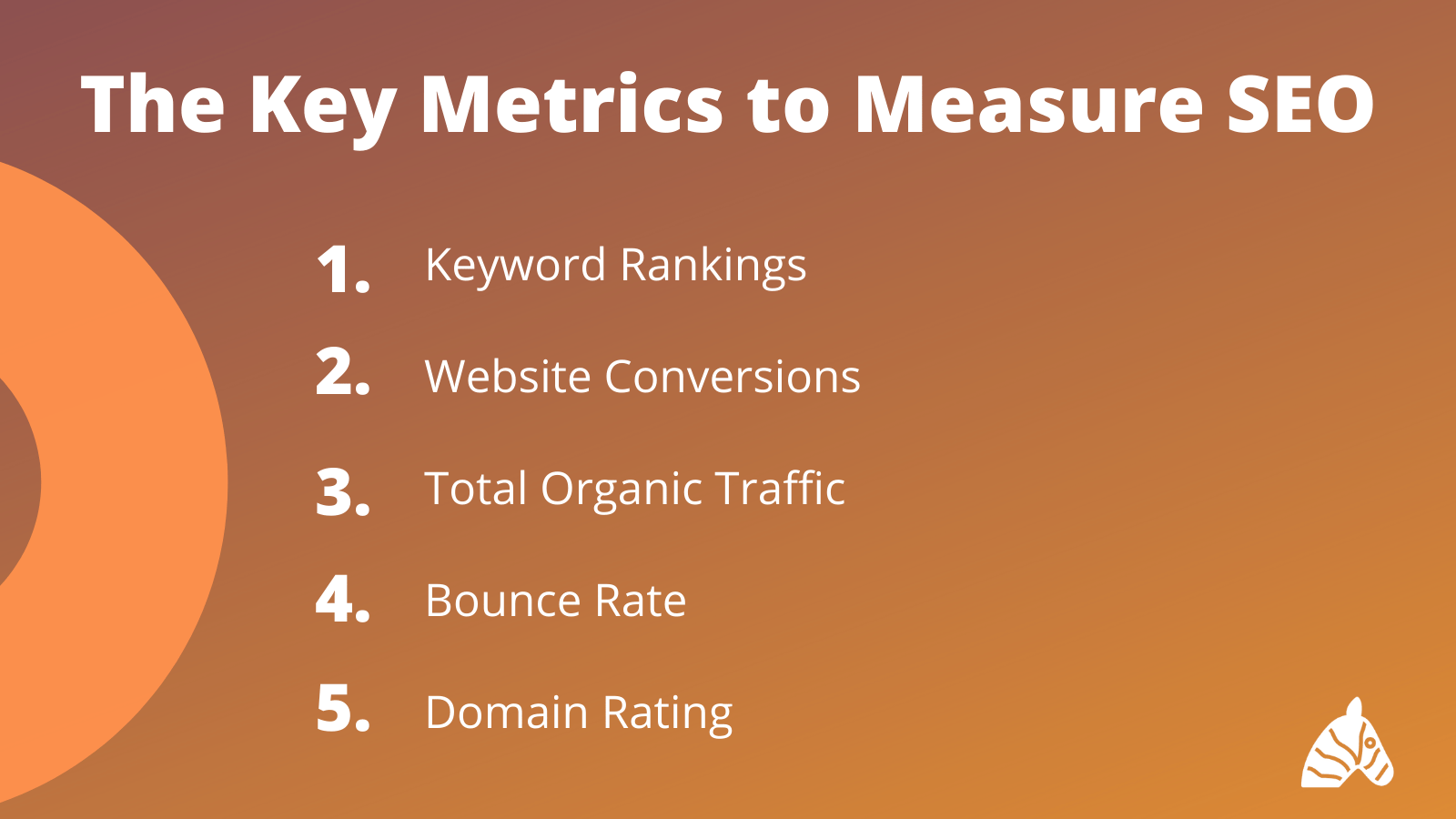 SEO Monitoring Key Metrics Infographic