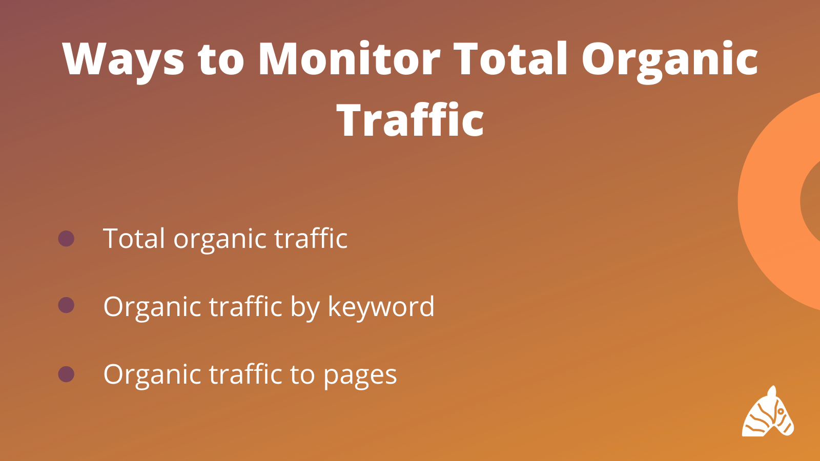 Monitor SEO Traffic Infographic