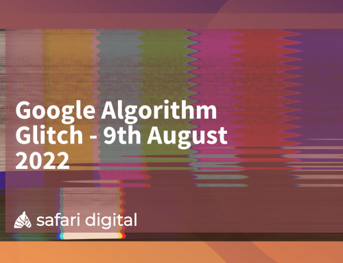 Google Algorithm Glitch – 9th August 2022