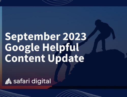 September 2023 Google Helpful Content Update