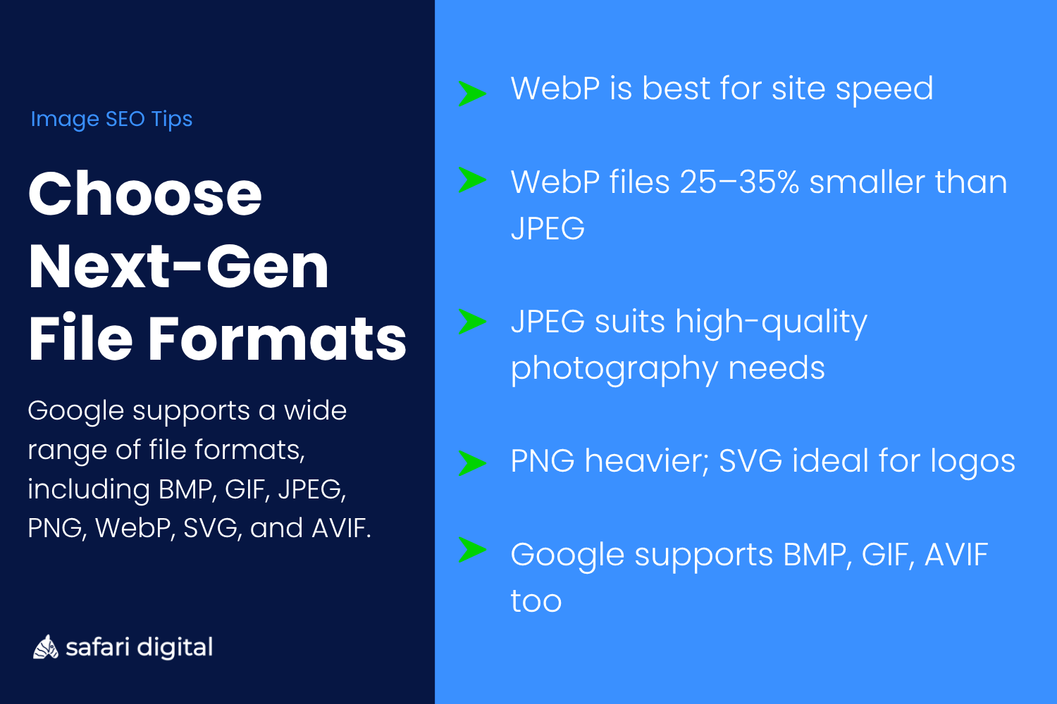 3-next-gen-image-file-formats-for-seo Use Next Gen Image File Formats Infographic