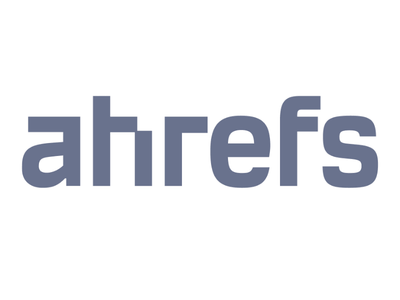 Ahrefs Transparent Blue Logo - Safari Digital Tool Stack