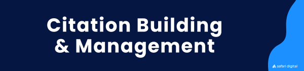 Citation Building & Management