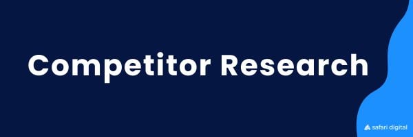 Competitor Research Infographic