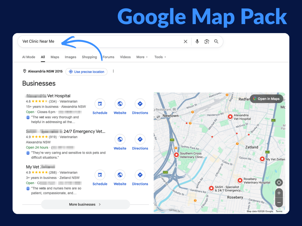 Google Map Pack