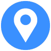 your location icon blue
