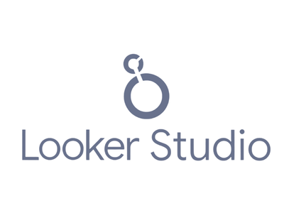 Google Looker Studio Transparent Blue Logo - Safari Digital Tool Stack