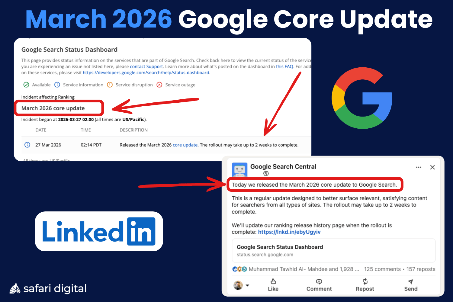 march-2026-google-core-update-announcements March 2026 Google Core Algorithm Update Announcements