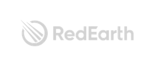 Red Earth logo grey