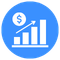 ROI-driven SEO strategies Icon