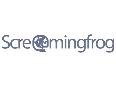 Screaming Frog Transparent Blue Logo - Safari Digital Tool Stack