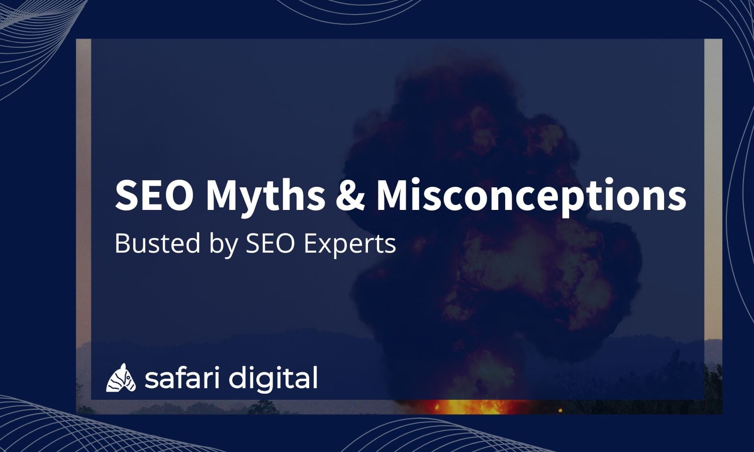 SEO Myths & Misconceptions infographic