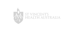 St Vincents logo grey