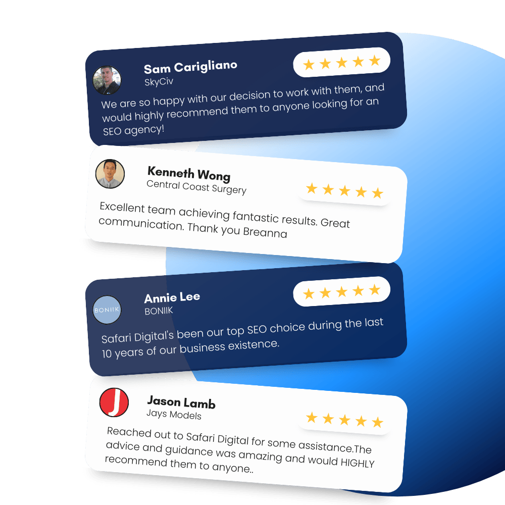 Why choose us - reviews infographic